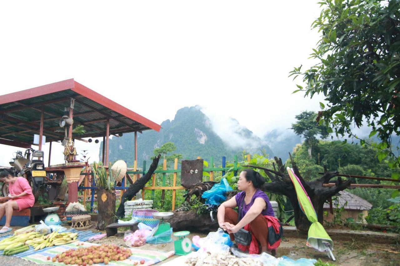 Vang Vieng Victory Hotel Экстерьер фото
